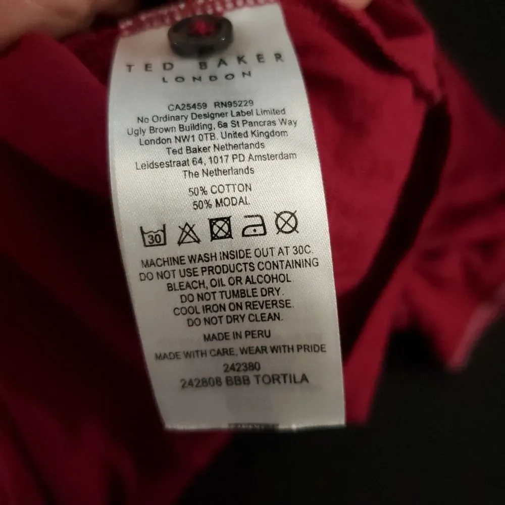Ted Baker information offering premium